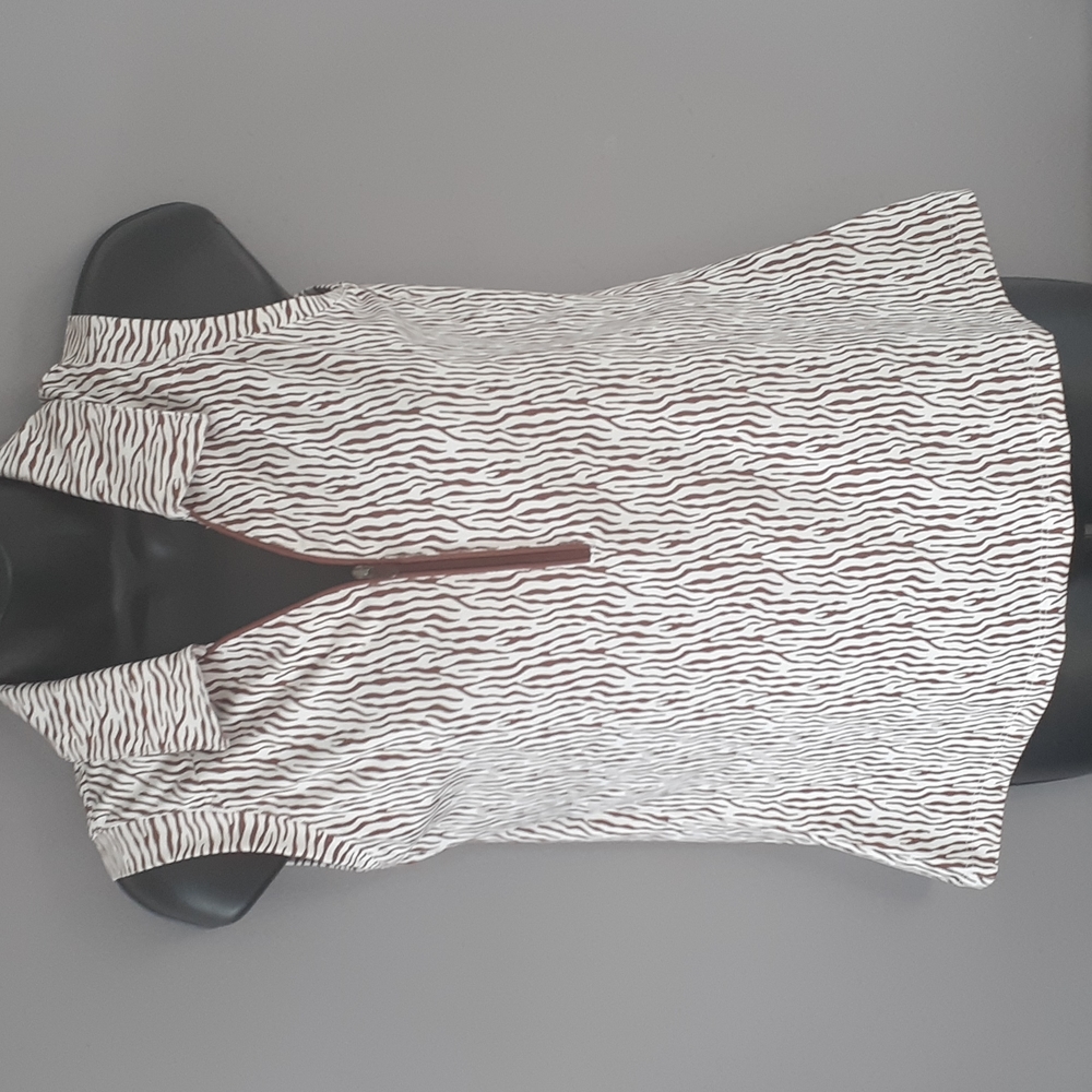Lopez Desert Dry Size Small Brown/White stripped